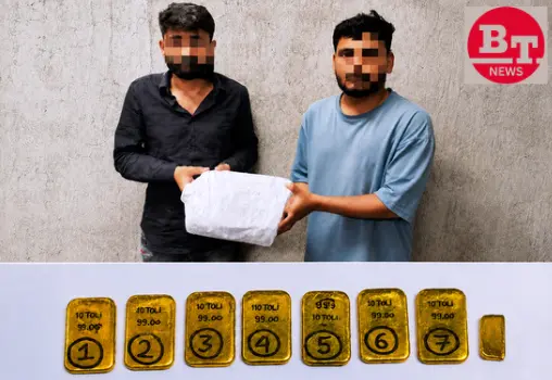 Nagpur: Foreign Gold Worth ₹1.96 Crore Seized From Moving Train, Two Arrested