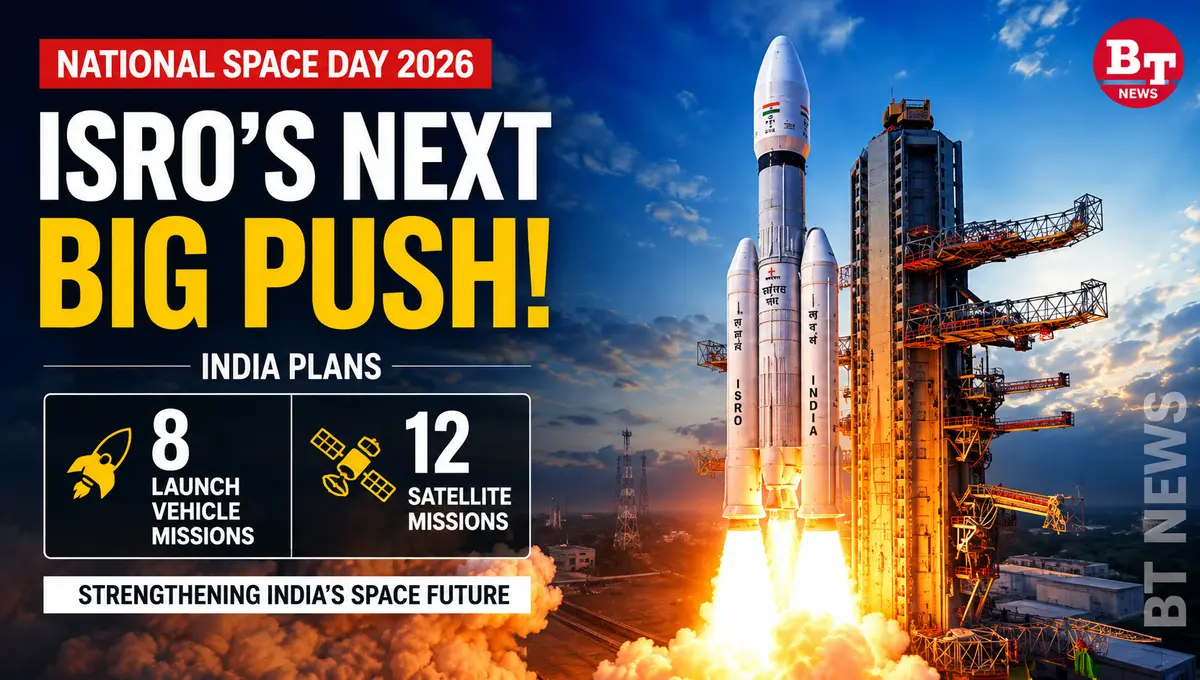 ISRO’s Next Big Push: India Plans 8 Rocket Launches and 12 Satellite Missions