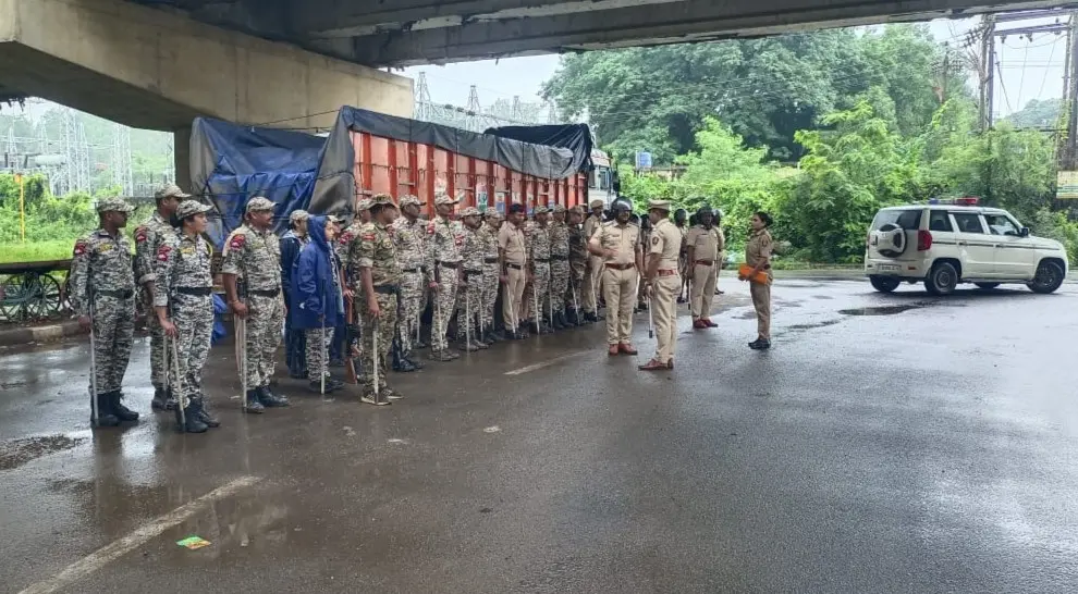  Police Route March Conducted in Kardha Ahead of Eid-e-Milad and Upcoming Religious Festivals