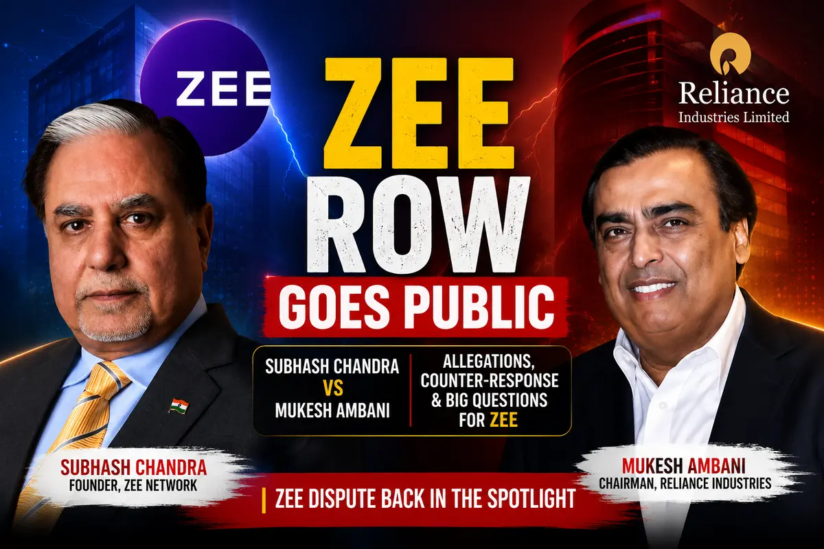 Subhash Chandra vs Mukesh Ambani: Zee Row Goes Public