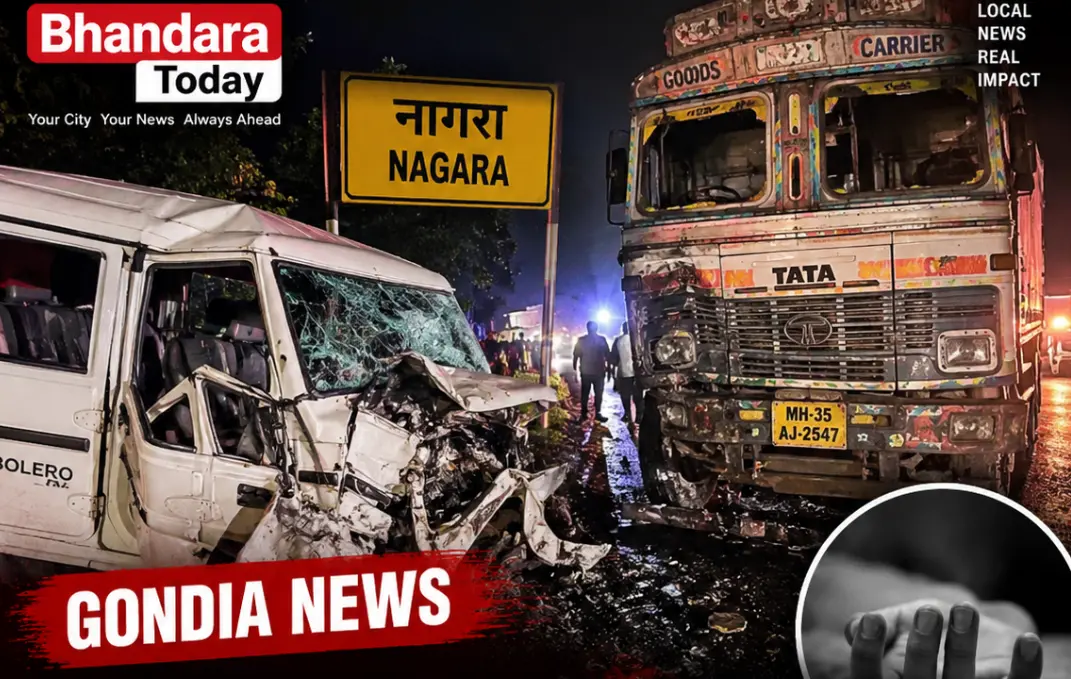 Gondia News: 6 Killed, 7 Seriously Injured in Horrific Truck-Bolero Crash on Gondia-Balaghat Road