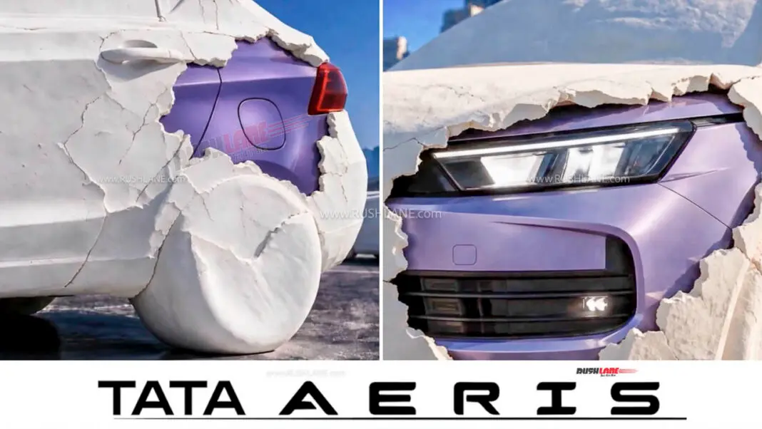 Tata Car Aeris : Tata Reveals New Sedan Ahead of September 25 Launch, Expected Price Starts at Rs 6 Lakh