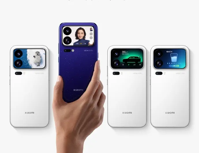 Xiaomi 18 Pro Series Official Design Revealed Ahead of September 23 Launch: 8,500mAh Battery, 2nm Chip and New AI Rear Display