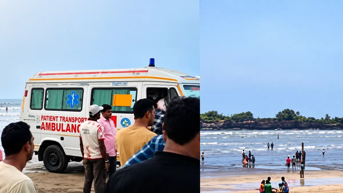 Tragic Accident at Diveagar Beach in Raigad: Eight Pune Students Drown