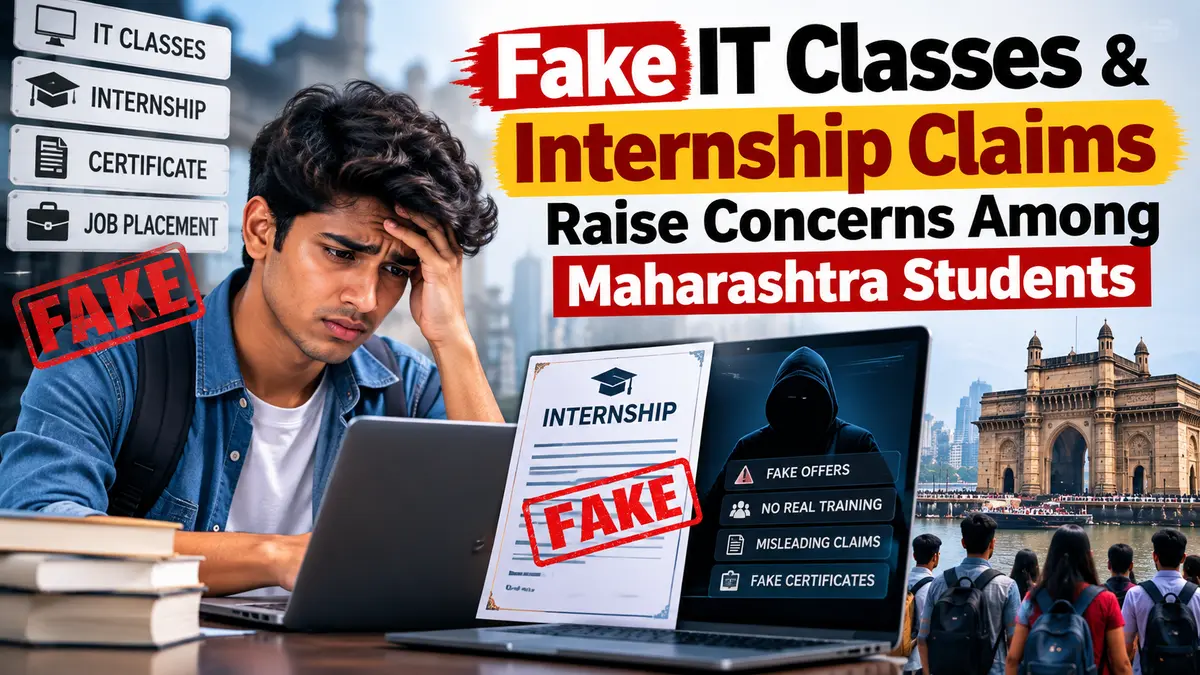Fake IT Classes & Internship Claims Raise Alarm Among Maharashtra Students; Experts Urge Thorough Verification