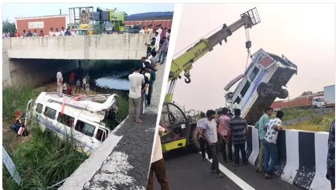 8 Killed, Several Injured as Bus Plunges into Ditch on Delhi-Mumbai Expressway in Rajasthan