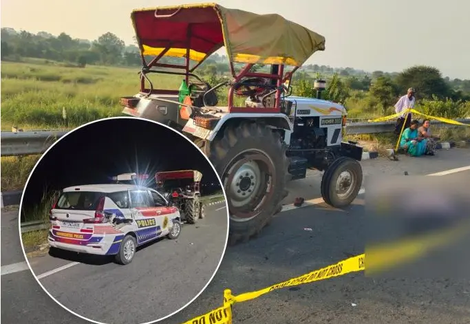 Bhandara Accident: Police Havaldar Kishor Hatwar Killed After Truck Hits Police Van on Bypass